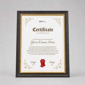 Certificate Frame